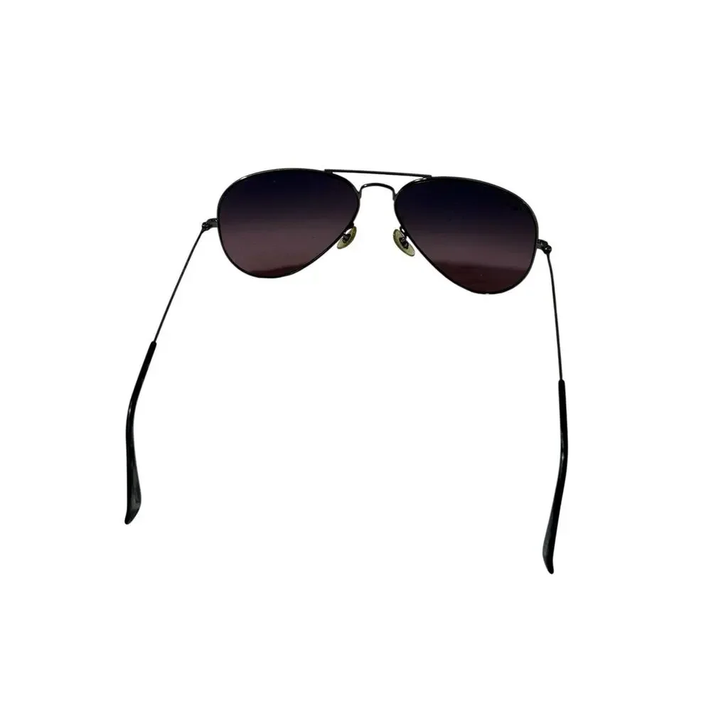 Ray Ban Aviator Large Metal RB3025 58mm Italy Polarized 3P Sunglasses w/Case